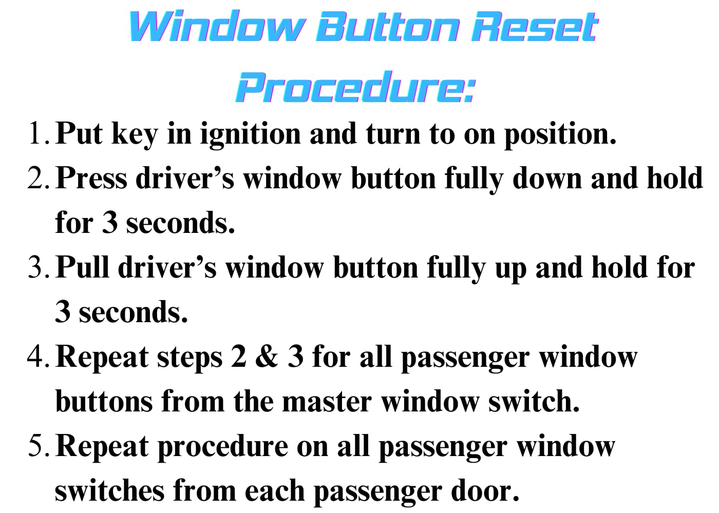 SWITCHDOCTOR Window Master Switch for 2004-2012 Chevrolet Colorado and GMC Canyon (Chevy, Power, Control, Button) (25779767)