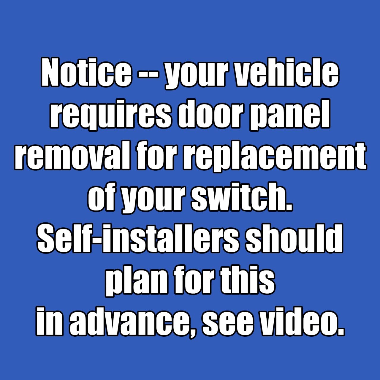 SWITCHDOCTOR Window Master Switch compatible with 2006-2009 Hyundai Tucson