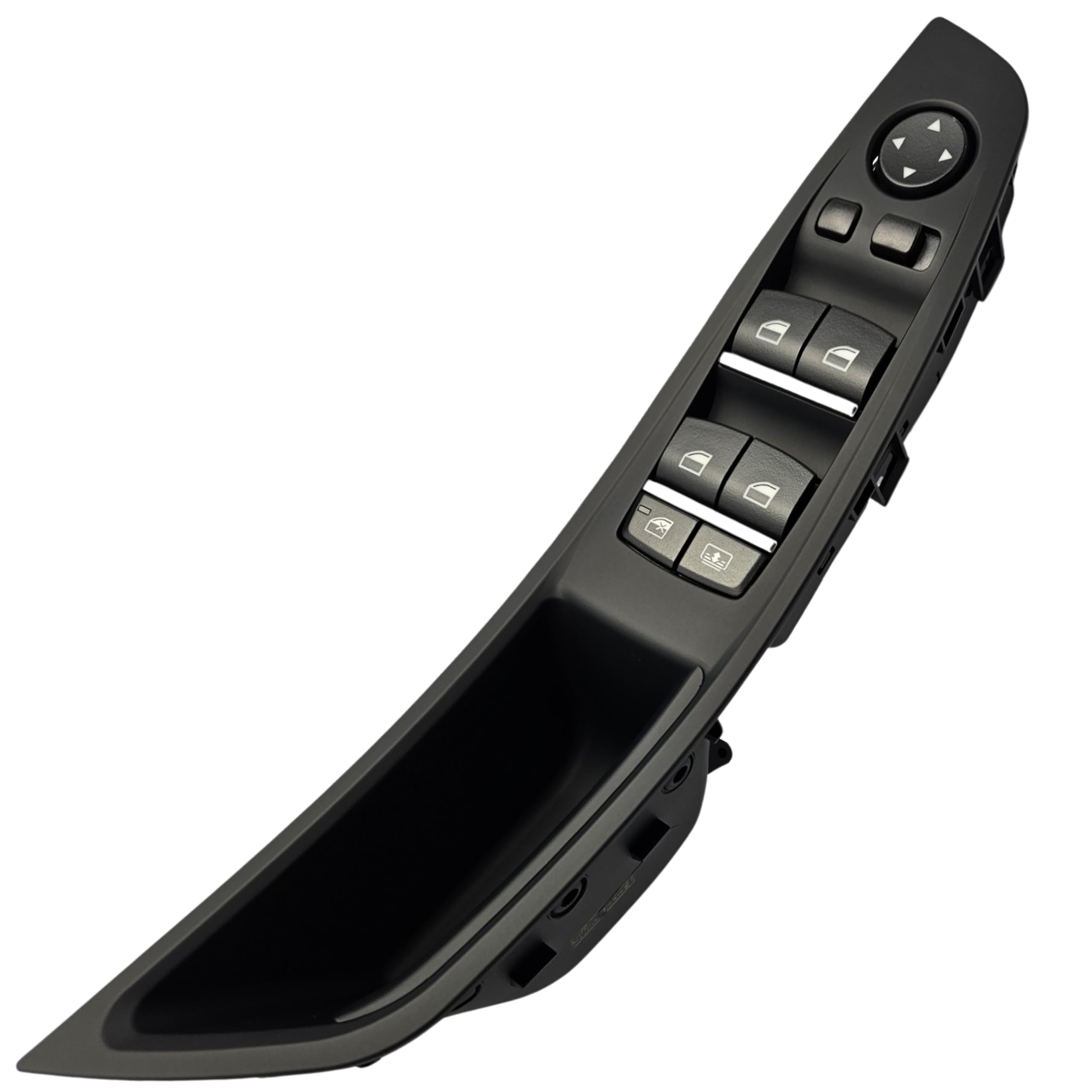 SWITCHDOCTOR Window Master Switch and Bezel for 2010-2016 5 Series 520i 523i 525i 528i 530i 535i, F10 F11 F18 (61319179907, Power, Control, Button) (2010-2016, Black)
