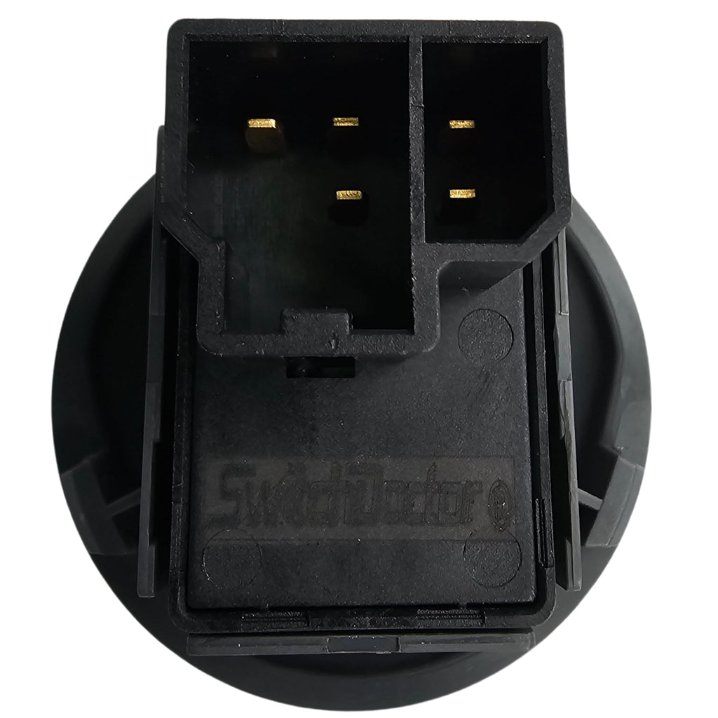 SWITCHDOCTOR Rear Passenger Window Switch and Bezel Set for with 2002-2008 Dodge Ram (Gray)