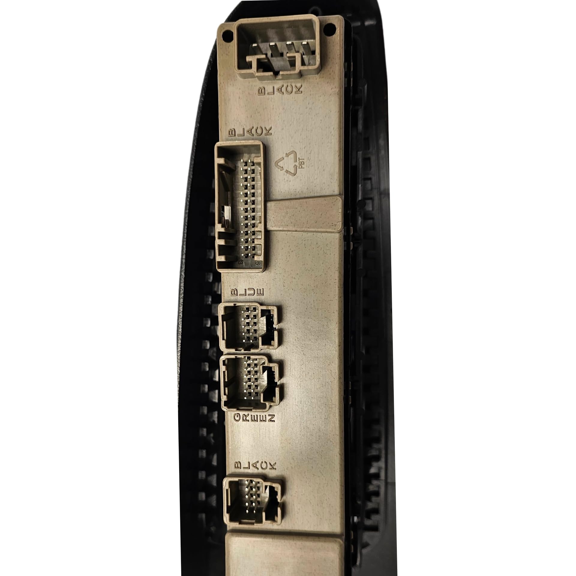 SWITCHDOCTOR Window Master Switch & Dark Gray Bezel for 2003-2006 GMC Sierra, Chevrolet Silverado, Suburban, Tahoe, Yukon, Avalanche (Dark Pewter, Crew Cab,15883319, 15883320, 15883321,15883323)