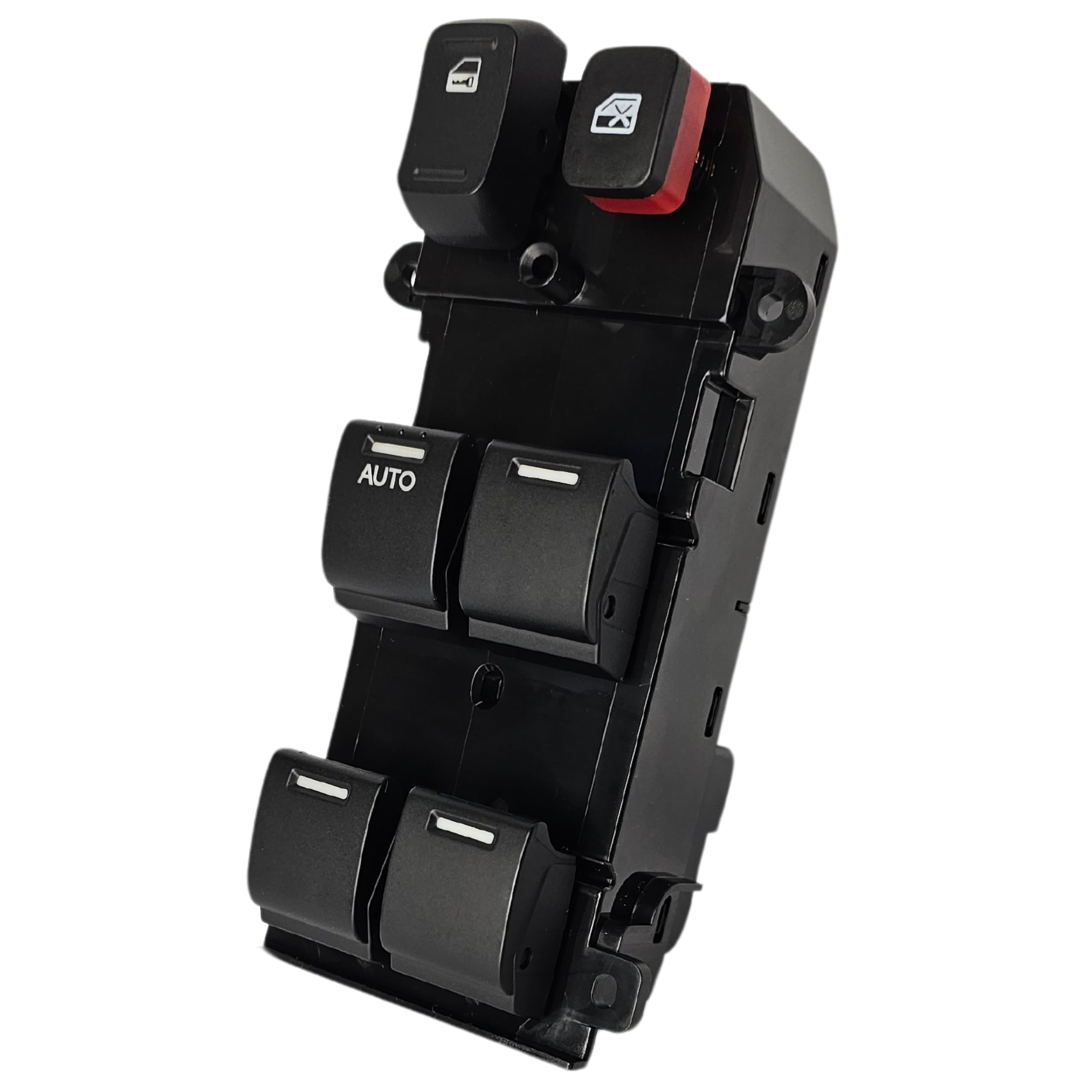 SWITCHDOCTOR 2-Way Black Push Button Window Master Switch for 2009-2014 Honda Fit