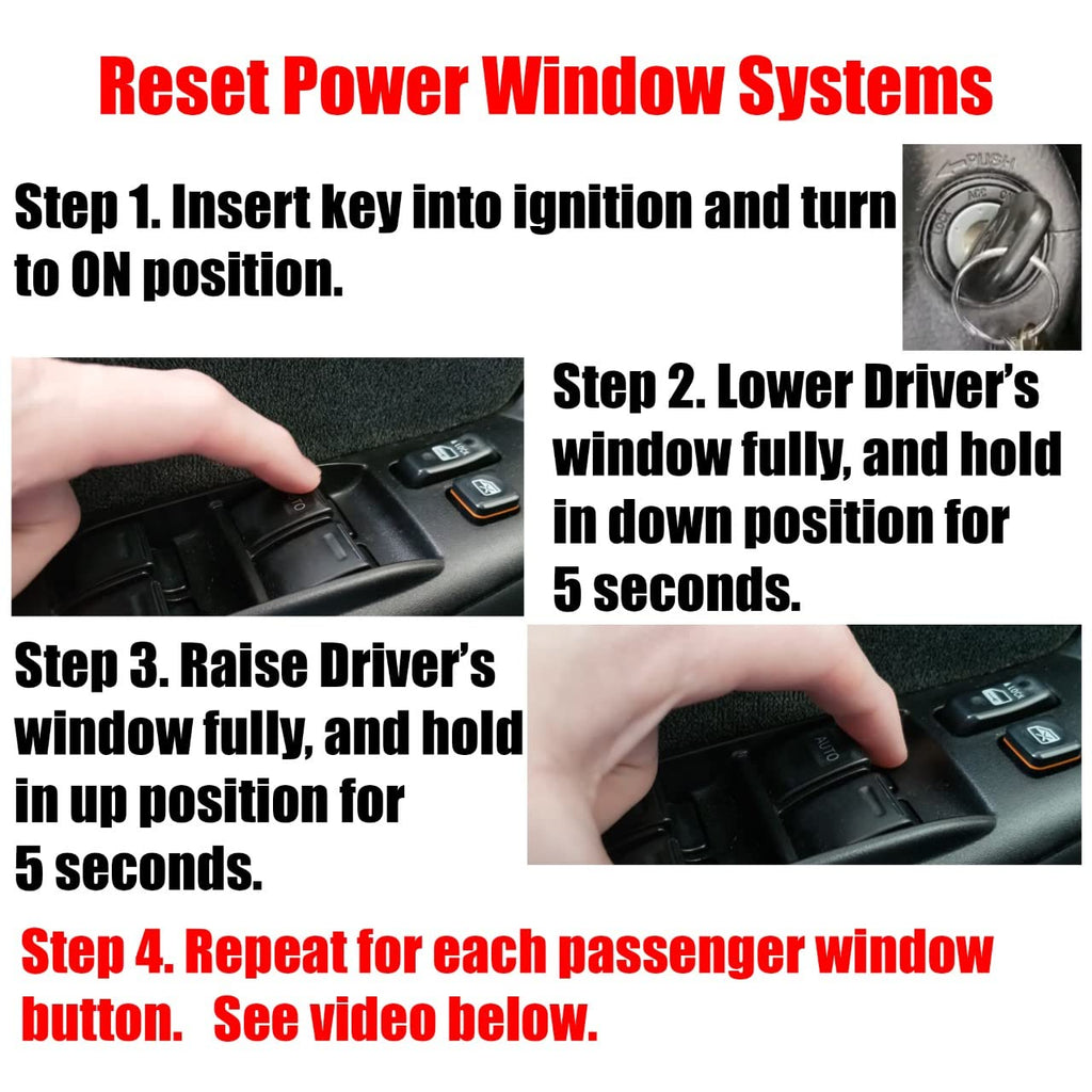 SWITCHDOCTOR Window Master Switch & Bezel Set for 2010-2013 Toyota Tundra (Double Cab, Extended, Crew, 74232-0C100, Toyo, Control, Power)