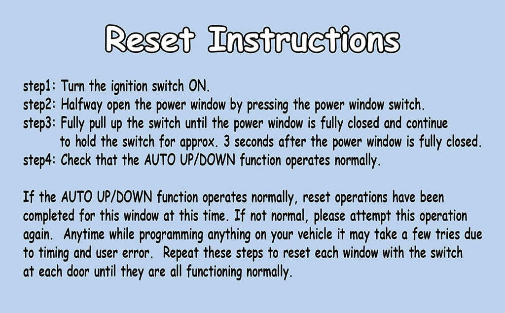 SWITCHDOCTOR Window Master Switch compatible with Lexus GS3002006-2011