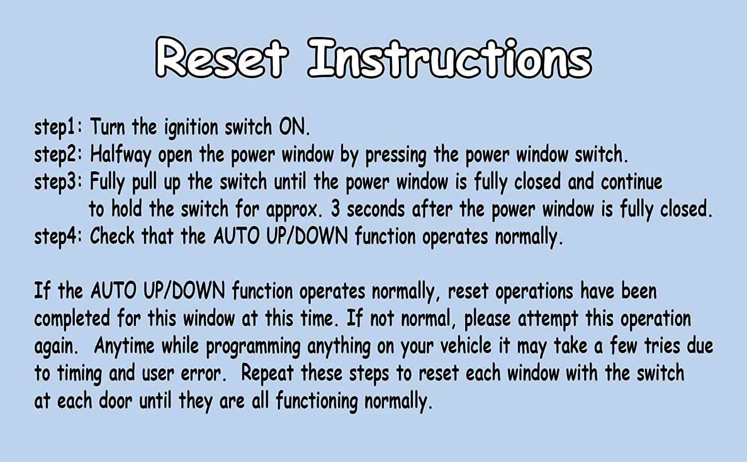 SWITCHDOCTOR Window Master Switch compatible with Lexus GS3002006-2011