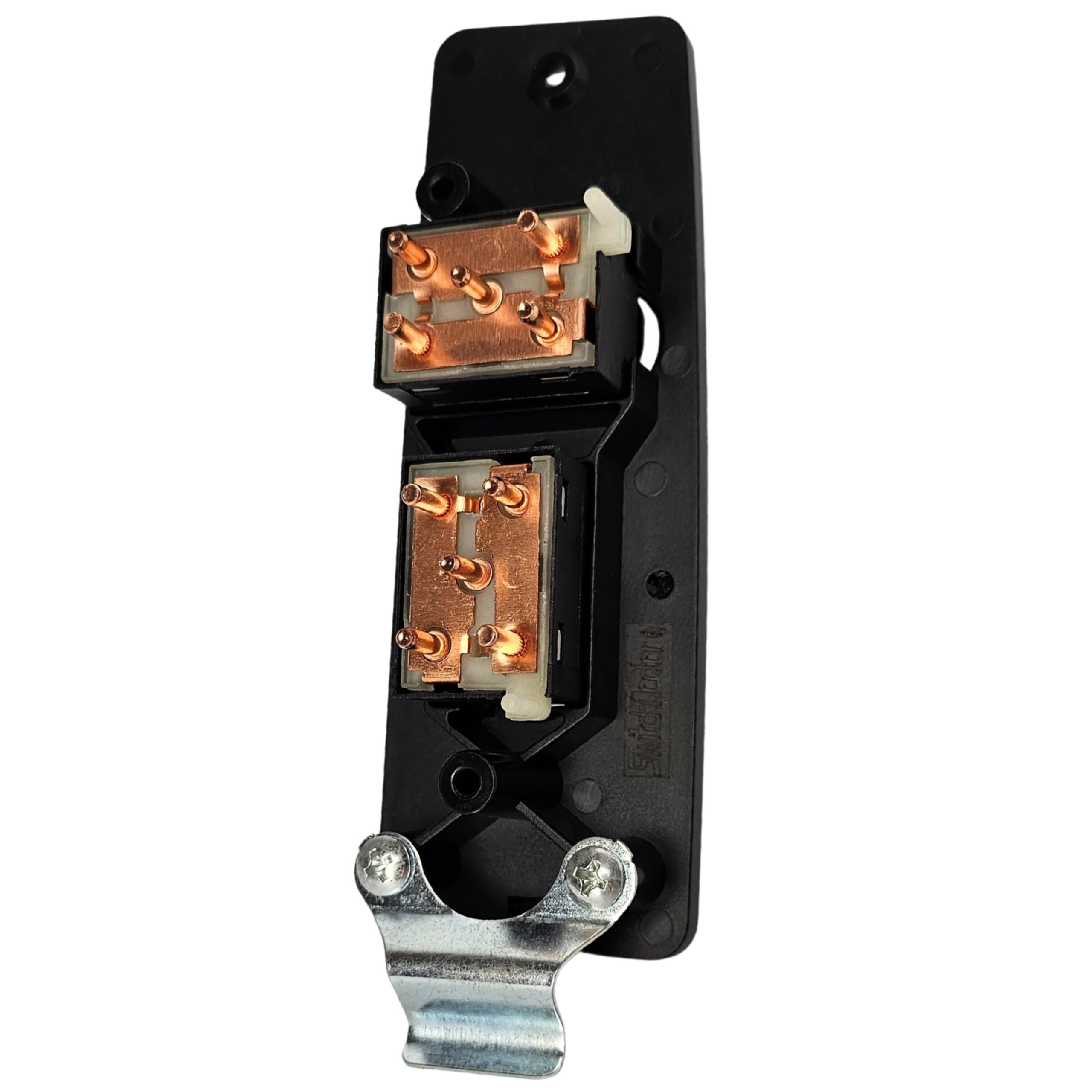 SWITCHDOCTOR Front Passenger Window Switch & Bezel Set for 1987-1993 Ford Mustang (Window, Lock, Full Assembly, Trim, Cover, Panel, Button, Power, Control)