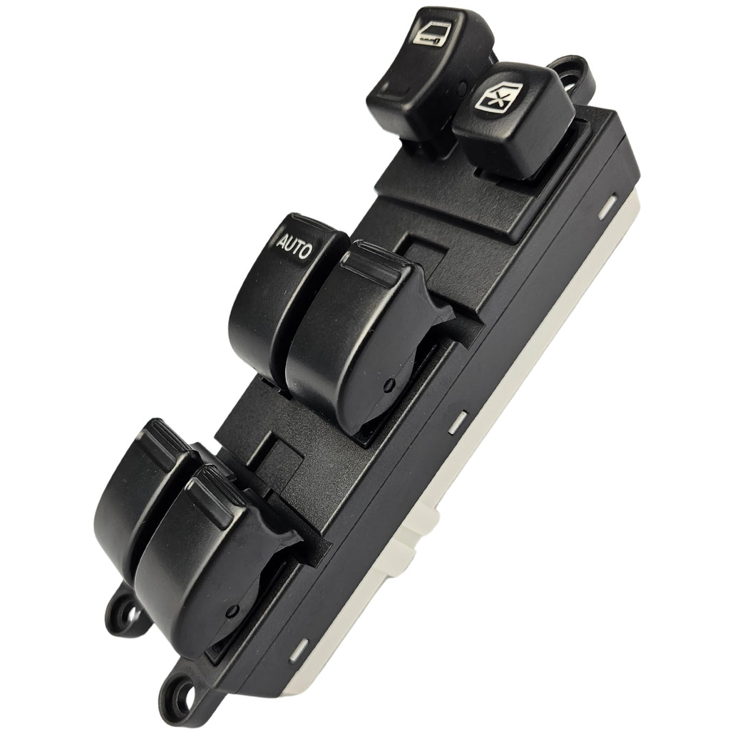 SWITCHDOCTOR Window Master Switch for 2000-2006 Nissan Sentra - Push Button, Automatic (Driver's Window Only), Black