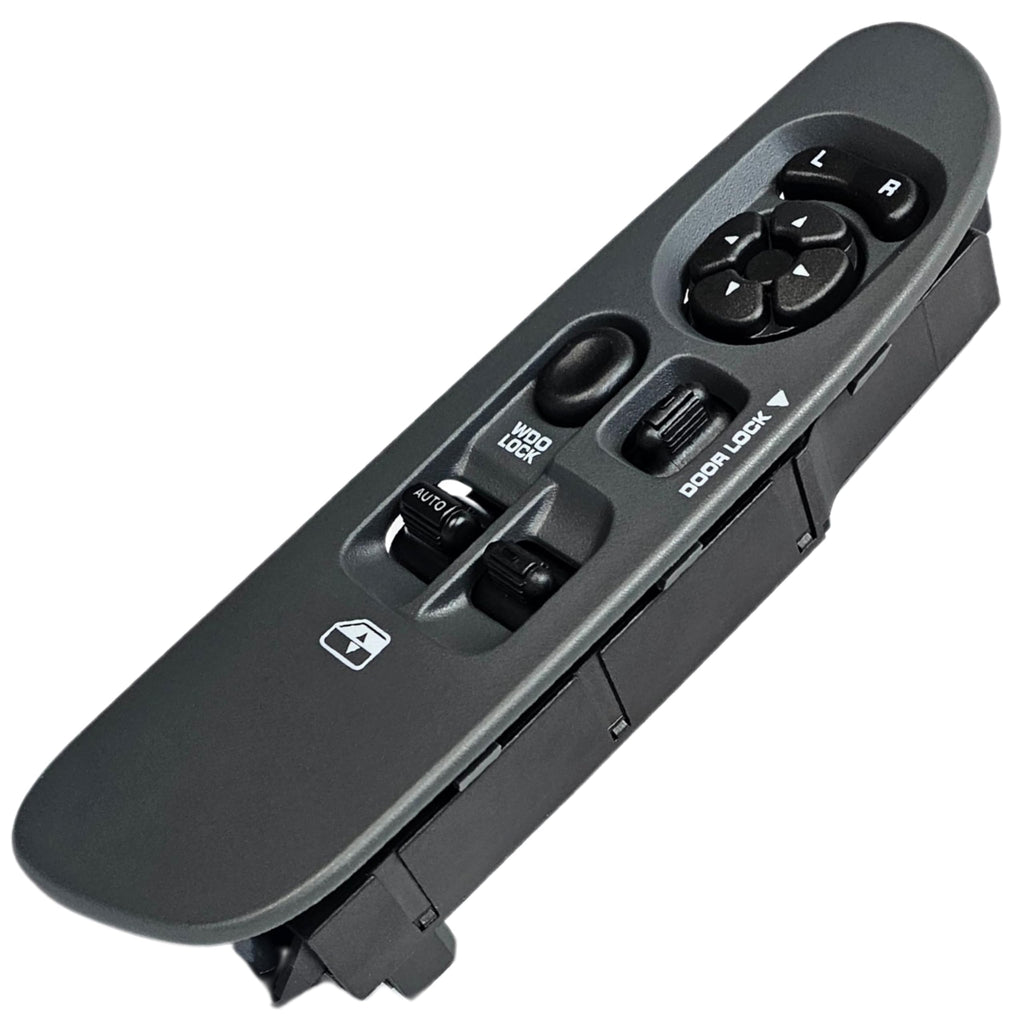 SWITCHDOCTOR Window Master Switch and Bezel Set for 2002-2009 Dodge Ram (Regular Cab, Single Cab, Full Assembly) (Gray)