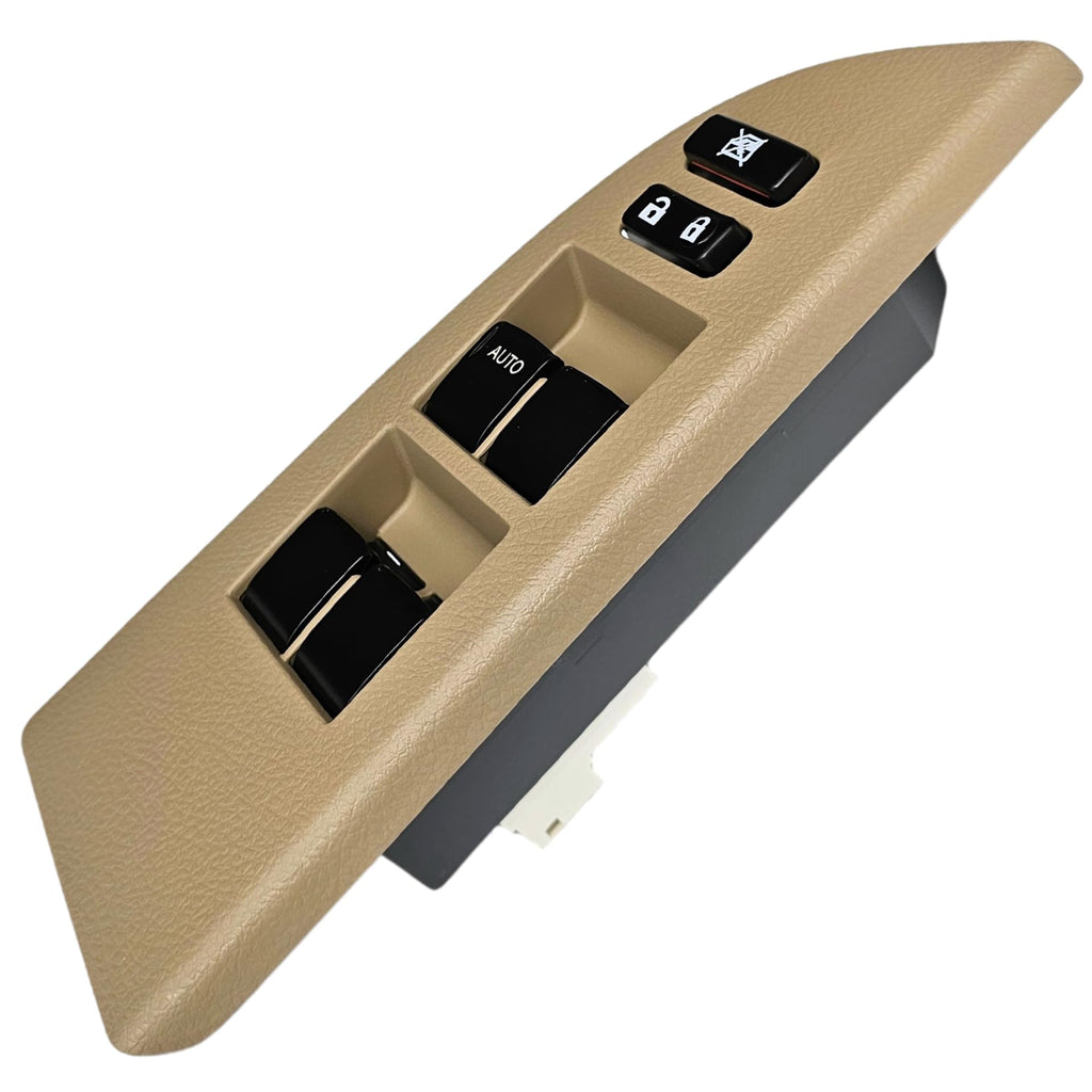 SWITCHDOCTOR Window Master Switch & Tan Bezel for 2008, 2009, 2010, 2011, 2012, 2013 Toyota Highlander (Sand Beige)