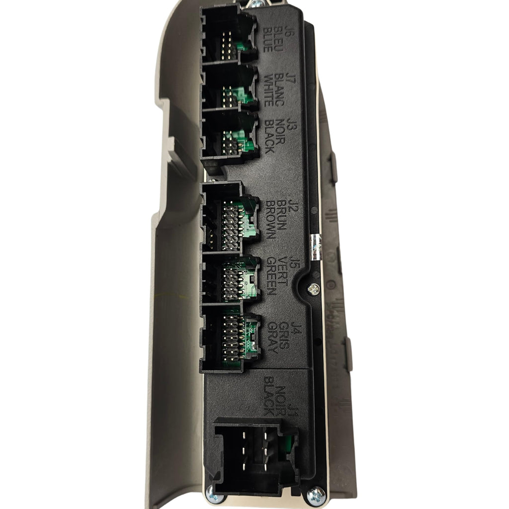 SWITCHDOCTOR Window Master Switch and Light Titanium/Gray Bezel for 2007-2013 Chevrolet Silverado with Power Folding Mirrors (20835553) (Power, Button, Control, Chevy)