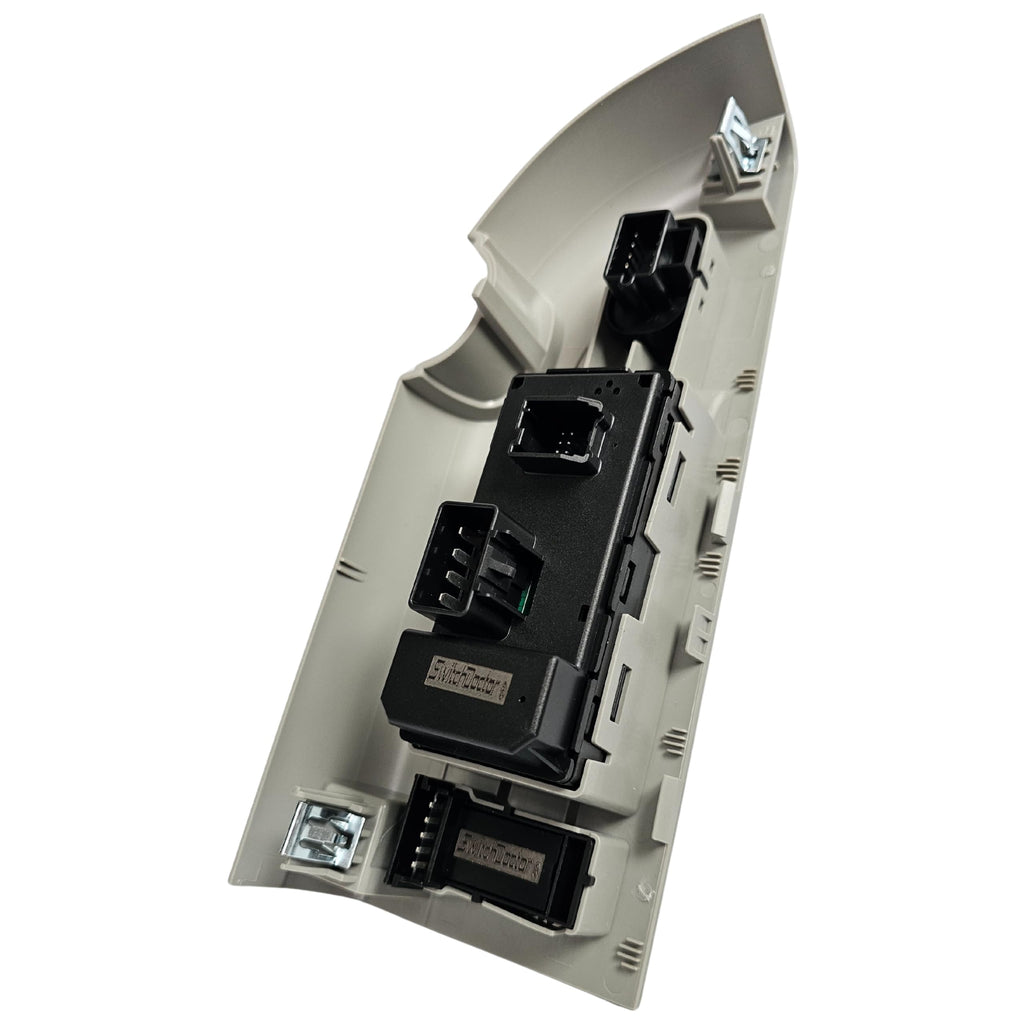 SWITCHDOCTOR Window Master Switch Assembly Gray for 2007-2009 Chevrolet Silverado & GMC Sierra (Standard Cab Pickup, Regular Cab, Full Assembly)