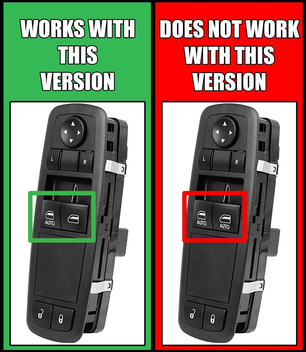 Window Master Switch for 2012-2015 Dodge Grand Caravan