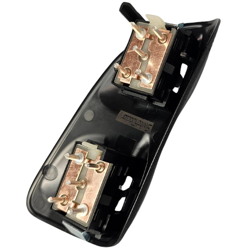 SWITCHDOCTOR Front Passenger Window Switch Set for 1994-1997 Dodge Ram and 1997 Dakota (Regular Cab, Club Cab, Single Cab, Bezel, Lock, Power, Control, Button)