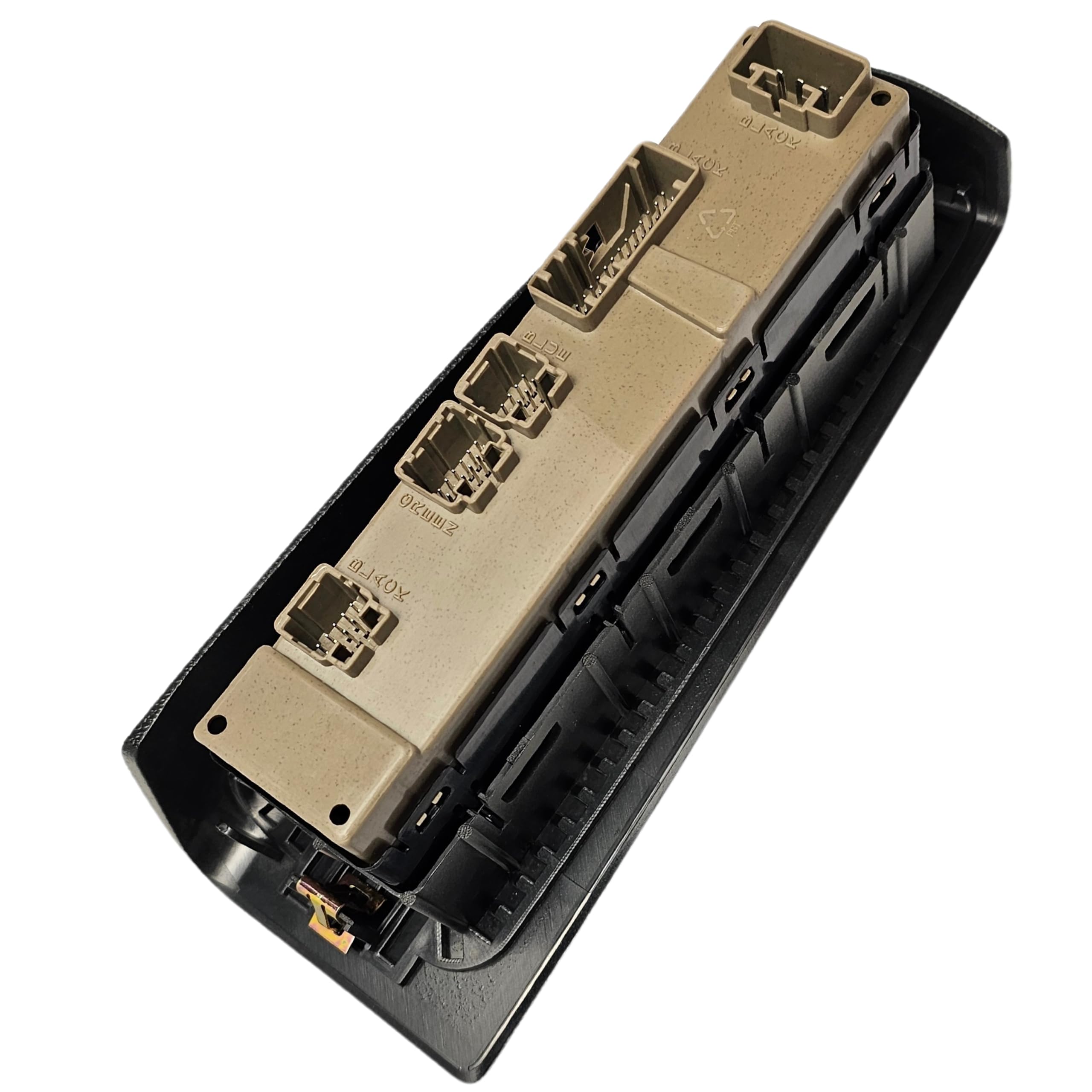 SWITCHDOCTOR Master Window Switch & Light Pewter Bezel for 2003-2006 Silverado, Sierra, Suburban, Tahoe, Yukon (15883319, 15883320, 15883321,15883323, Power, Button, Control, Panel, 89045129, Gray)