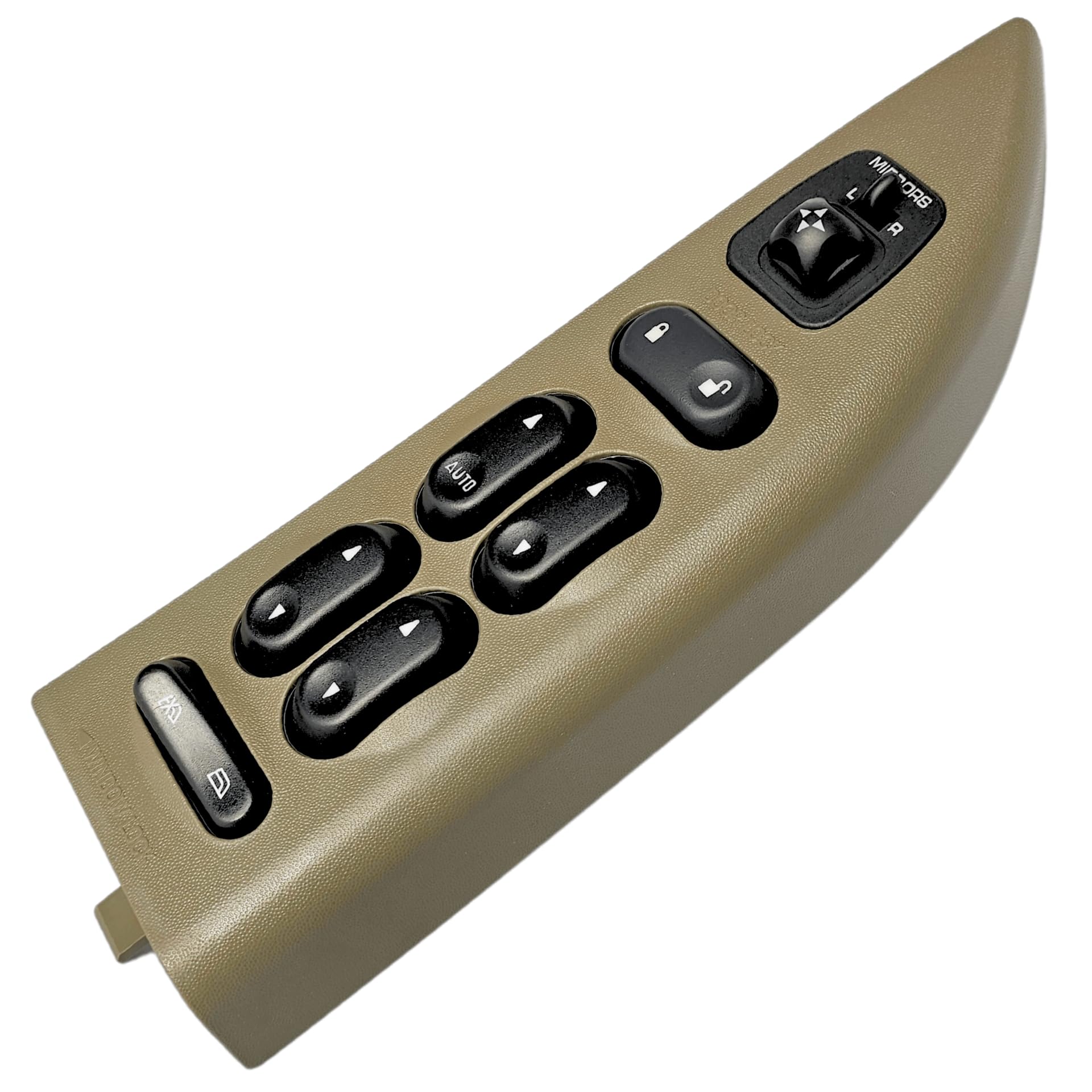 SWITCHDOCTOR Window Master Switch & Bezel Assembly for 2002-2003 Ford F-150 F150 (Super Cab, Supercrew, Double Cab) NOT for 2001 (Tan Bezel)