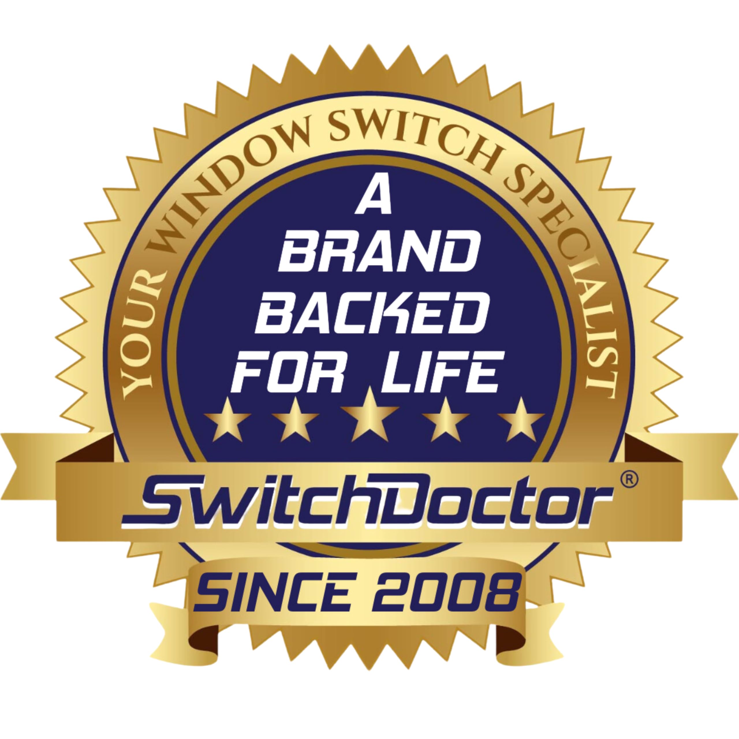 SWITCHDOCTOR Window Master Switch Compatible with 2003-2007 Honda Accord (35750-SDA-HO7, 35750-SDA-H12)