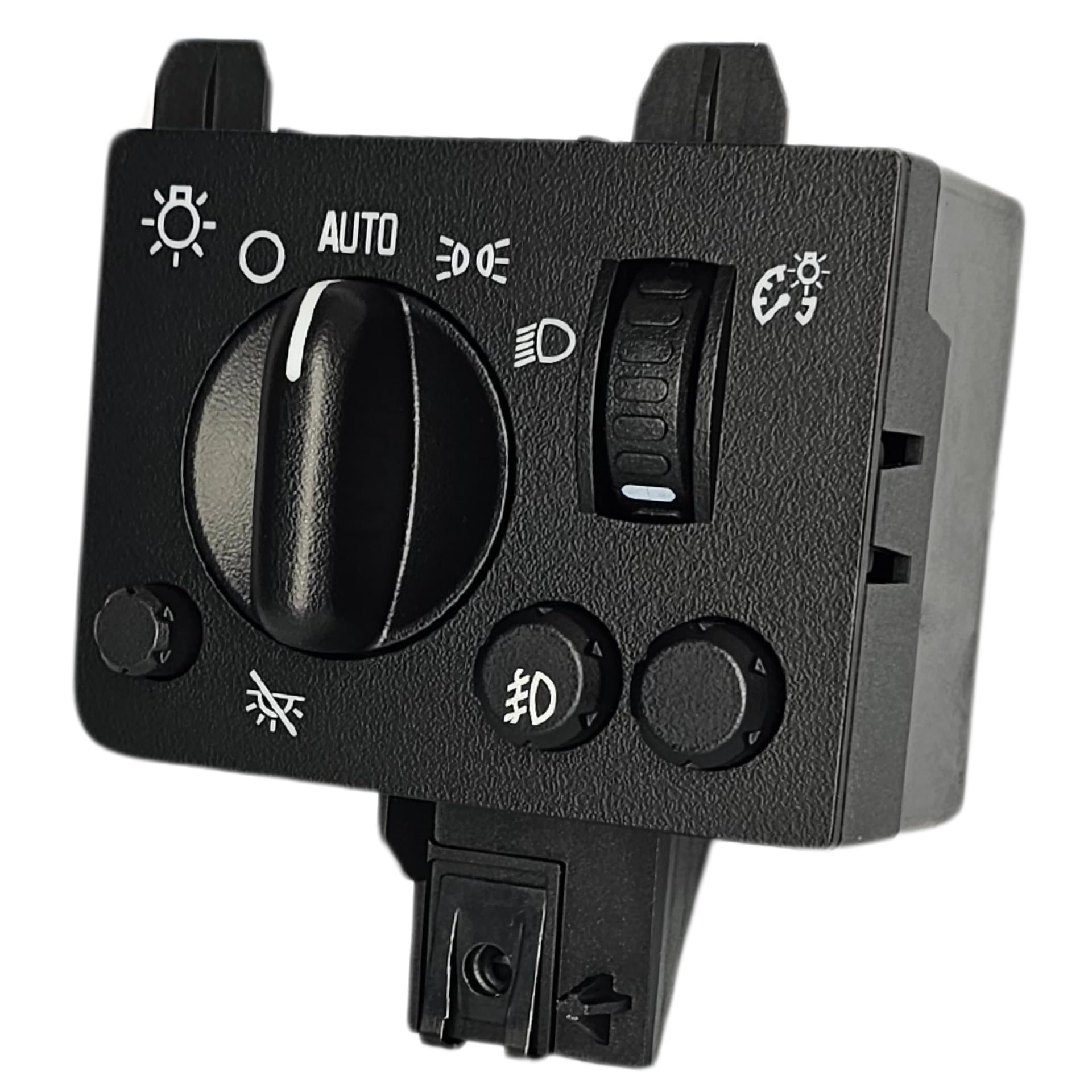 SWITCHDOCTOR Headlight Dimmer Switch for 2004-2012 GMC Canyon & Chevrolet Colorado (Chevy, 20983208, With Fog Lamp)