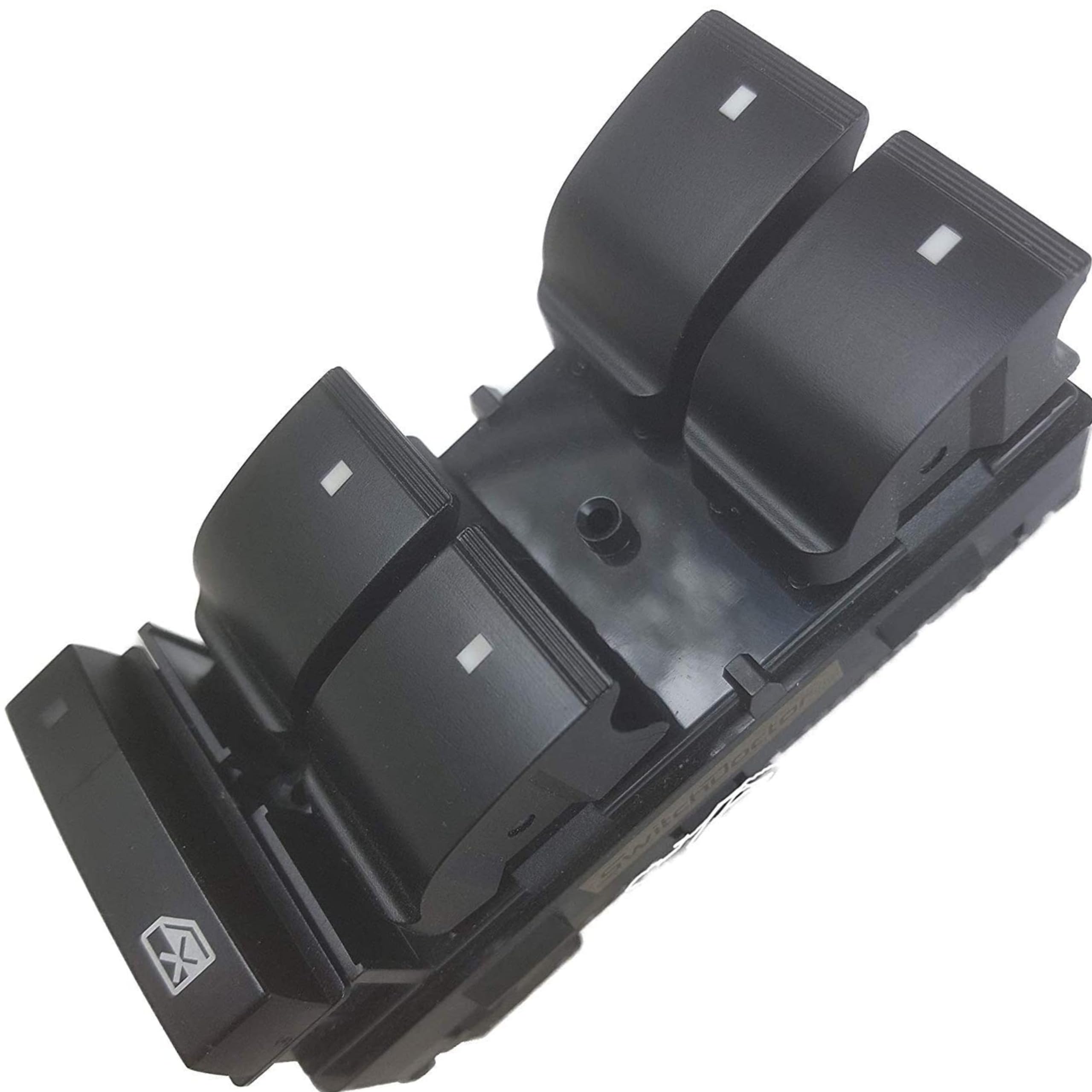 SWITCHDOCTOR Master Window Switch for 2007-2013 Chevrolet Silverado & GMC Sierra 1500 2500 3500 (20945129, 25789692) (Crew, Extended Cab Pickup, Chevy) (Black, 2007-2013 Master Window Switch)