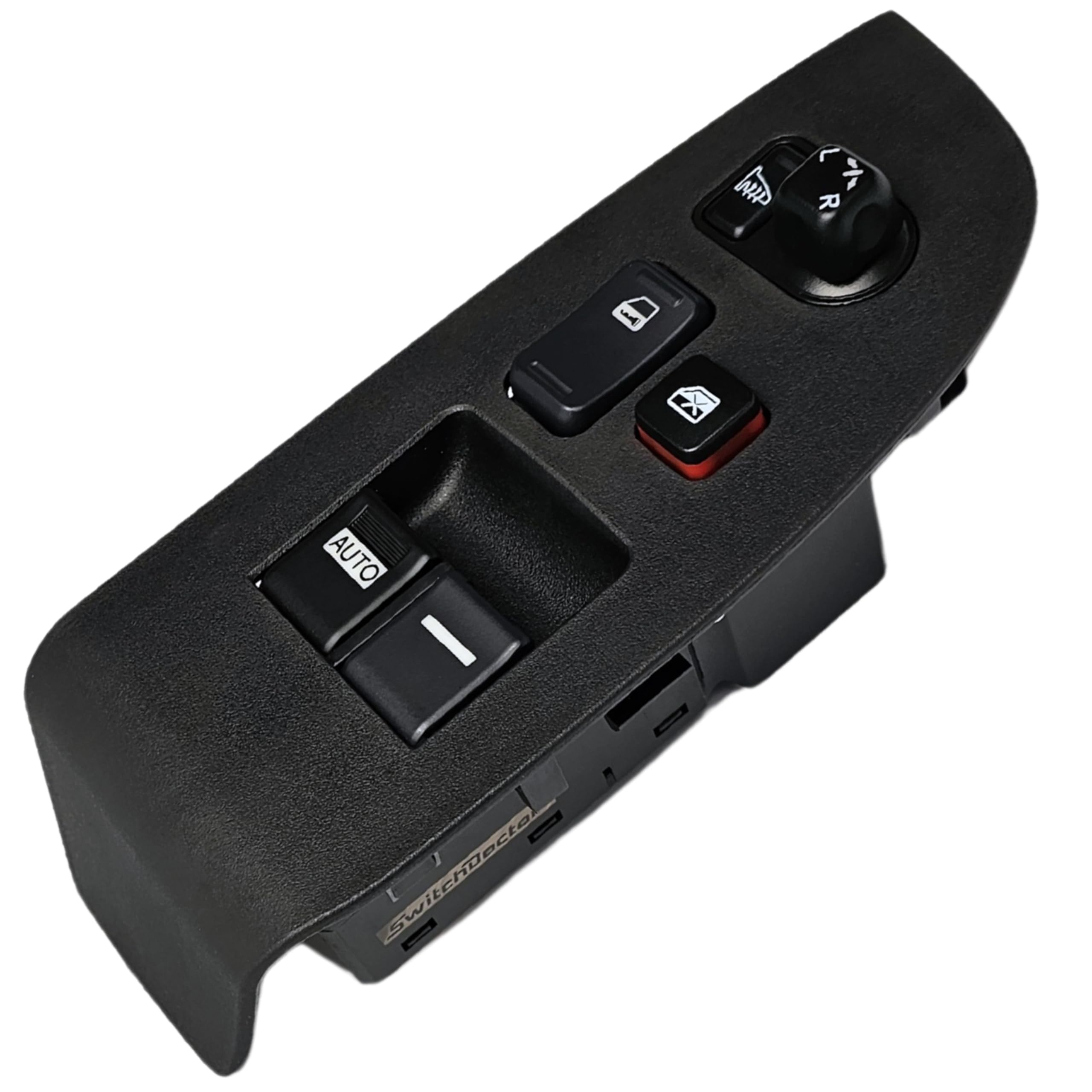 SWITCHDOCTOR Window Master Switch & Bezel Assembly for 2005, 2006, 2007 Honda Accord Coupe (with Heated Mirrors)