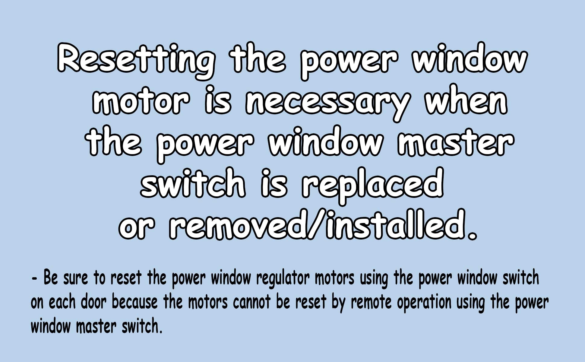 SWITCHDOCTOR Window Master Switch compatible with Lexus IS350 2006-2008