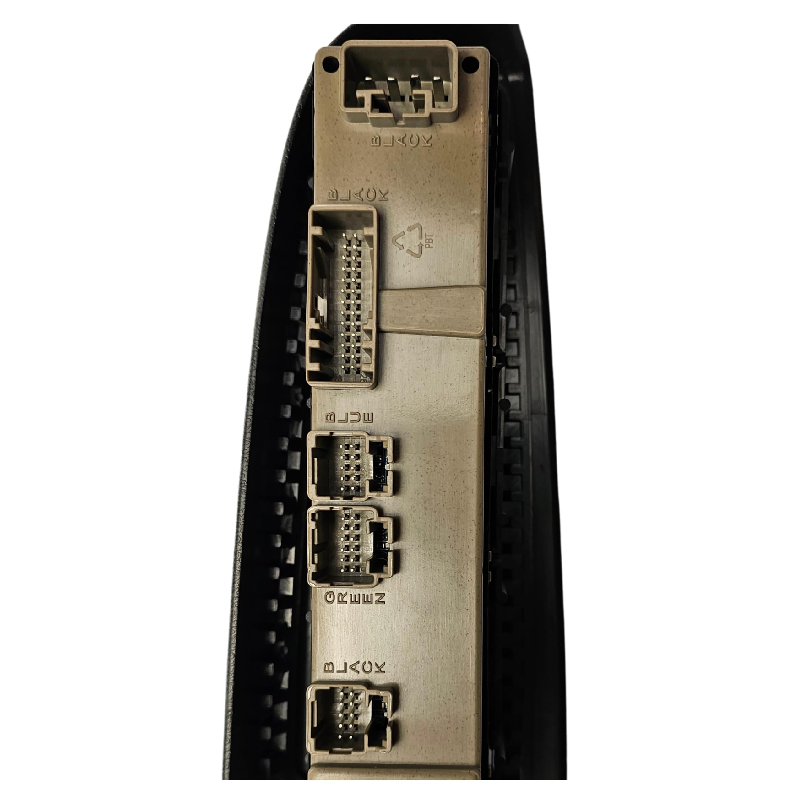 SWITCHDOCTOR Master Window Switch & Light Pewter Bezel for 2003-2006 Silverado, Sierra, Suburban, Tahoe, Yukon (15883319, 15883320, 15883321,15883323, Power, Button, Control, Panel, 89045129, Gray)