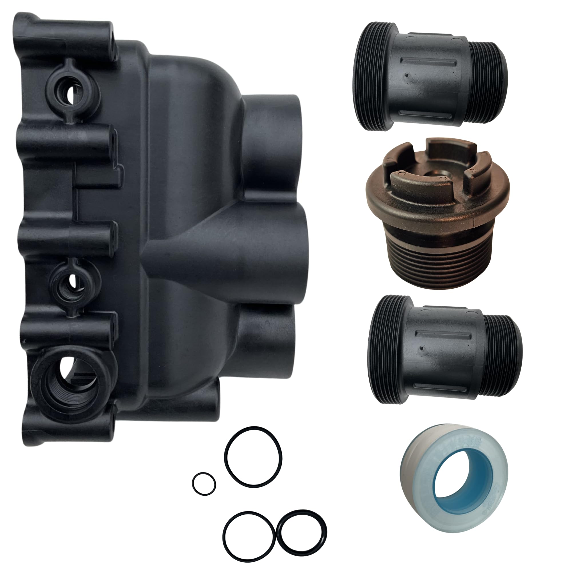 SWITCHDOCTOR Pool Heater Manifold Assembly Kit for Pentair MasterTemp 175, 200, 250, 300, 400 Sta-Rite Max-e-Therm SR200, SR333, SR400 77707-0205 77707-0206 77707-0014 77707-0015 77707-0016