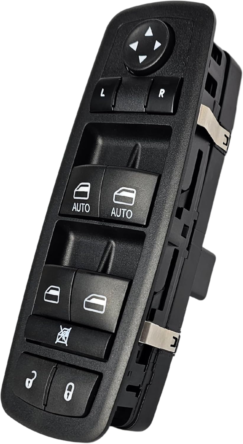 SWITCHDOCTOR Window Master Switch for 2008-2012 Liberty; 2008-2016 Chrysler Town & Country; 2008-2020 Dodge Grand Caravan; 2009-2010 Journey; 2007-2011 Nitro (Pin Check Required)