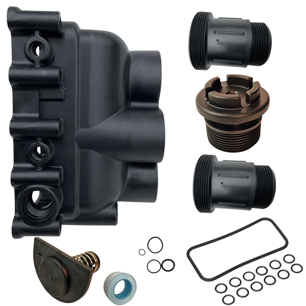 SWITCHDOCTOR Pool Heater Manifold Assembly Kit with O-Rings and Bypass Valve for Pentair MasterTemp 175, 200, 250, 300, 400 Sta-Rite Max-e-Therm SR200, SR333, SR400 77707-0205 77707-0206 77707-0014