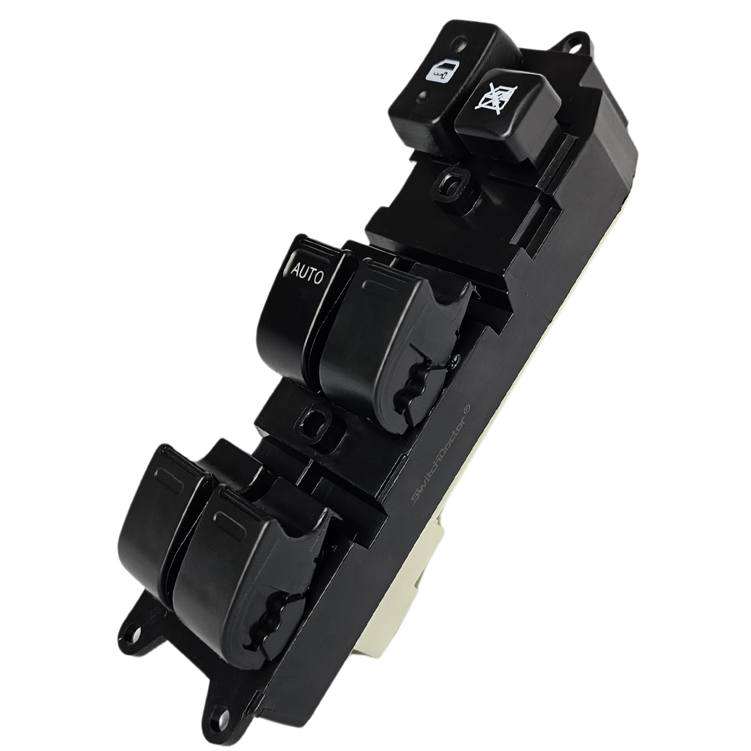 SWITCHDOCTOR Window Master Switch for 1991-1996 Toyota Corolla (1991 1992 1993 1994 1995 1996 91 92 93 94 95 96 Drivers side, button, panel, door, lock)