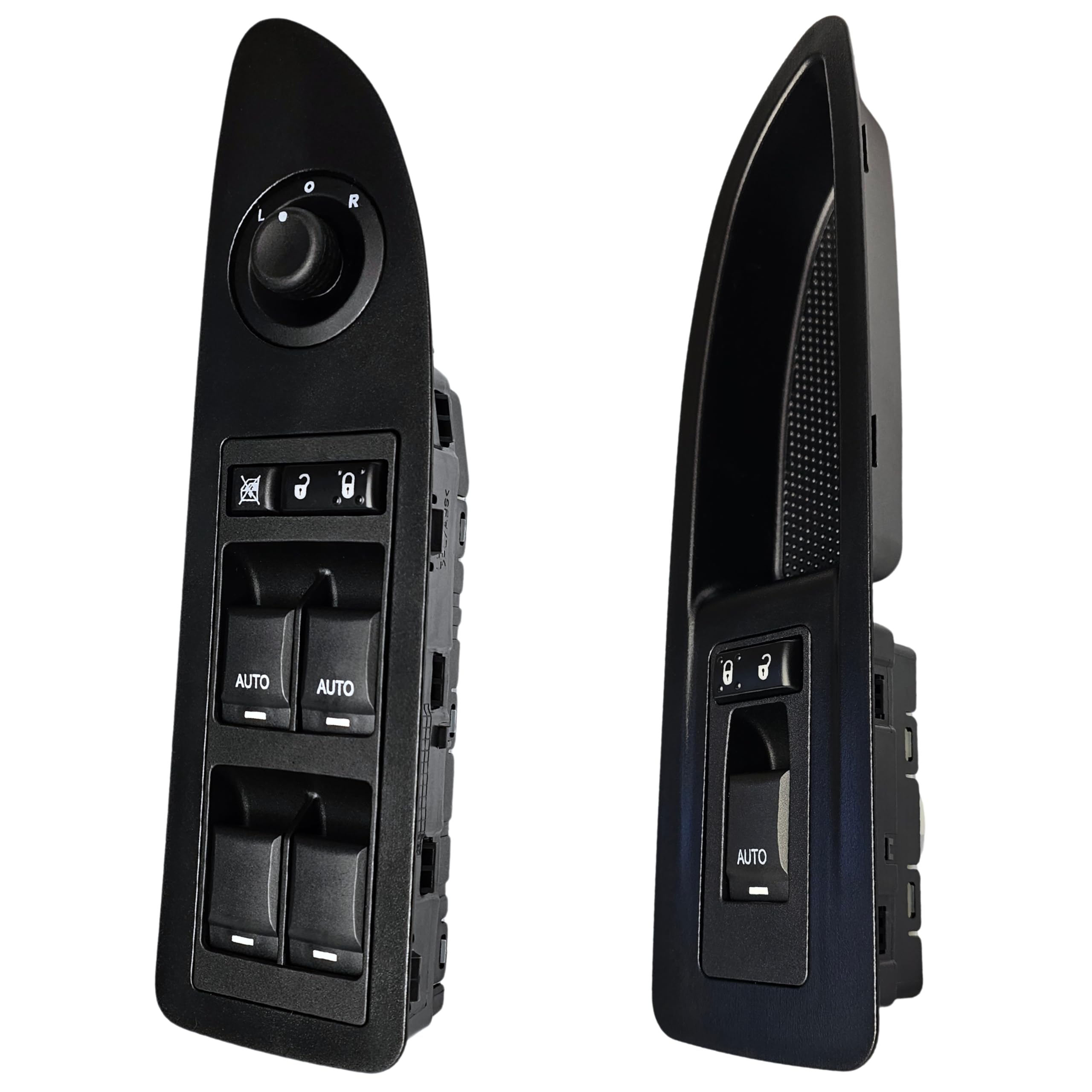 SWITCHDOCTOR Window Master Switch & Front Passenger Bezel Full Assembly for 2011-2014 Dodge Avenger (Pin Check Required Before Purchase)