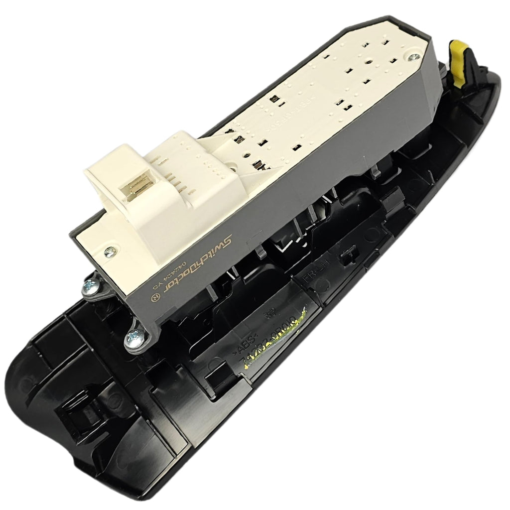 SWITCHDOCTOR Window Master Switch & Black Bezel for 2006-2012 Toyota Rav4 (8482012520, 74232-0R010-B0, Toyo)