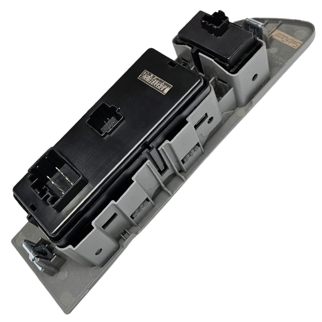 SWITCHDOCTOR Window Master Switch & Gray Bezel Assembly for 2011, 2012, 2013, 2014 Ford F-150 F150 (Double Cab, Crew, Full Assembly)