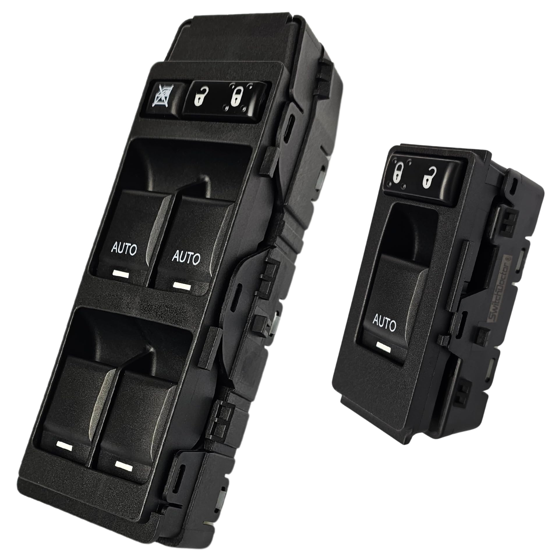 Window Master Switch Set for 2007-2010 Jeep Grand Cherokee, Dodge Charger, Jeep Commander, and Chrysler 300