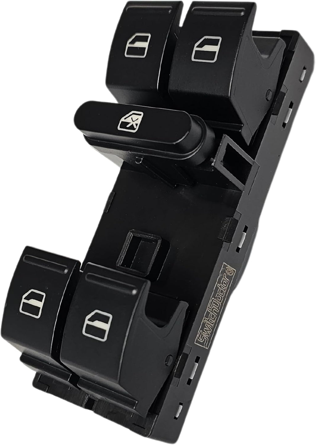 SWITCHDOCTOR Window Master Switch for 2005-2016 Volkswagen Jetta, 2006-2008 Passat, 2010-2014 Golf, 2007-2013 GTI and 2009-2018 Tiguan (1k4959857)