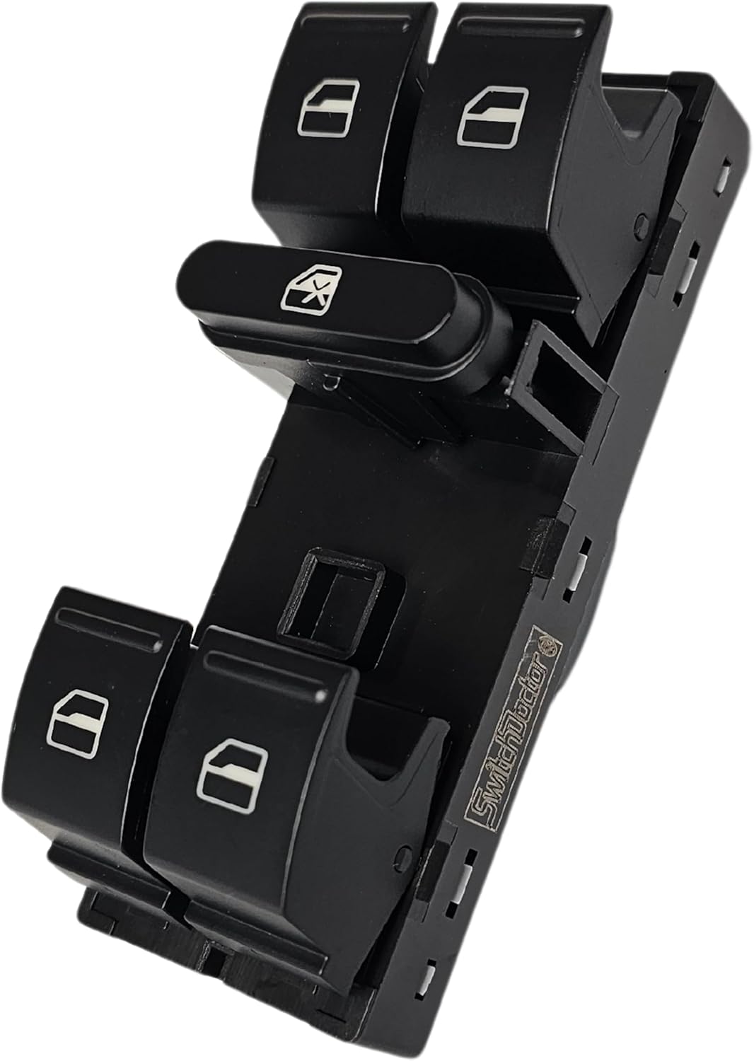 SWITCHDOCTOR Window Master Switch for 2005-2016 Volkswagen Jetta, 2006-2008 Passat, 2010-2014 Golf, 2007-2013 GTI and 2009-2018 Tiguan (1k4959857)