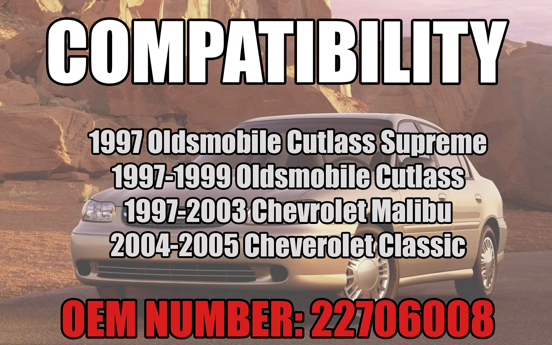 SWITCHDOCTOR Window Master Switch for 1997-2003 Chevrolet Malibu, 2004-2005 Malibu Classic, 1997-1999 Oldsmobile Cutlass (22706008)