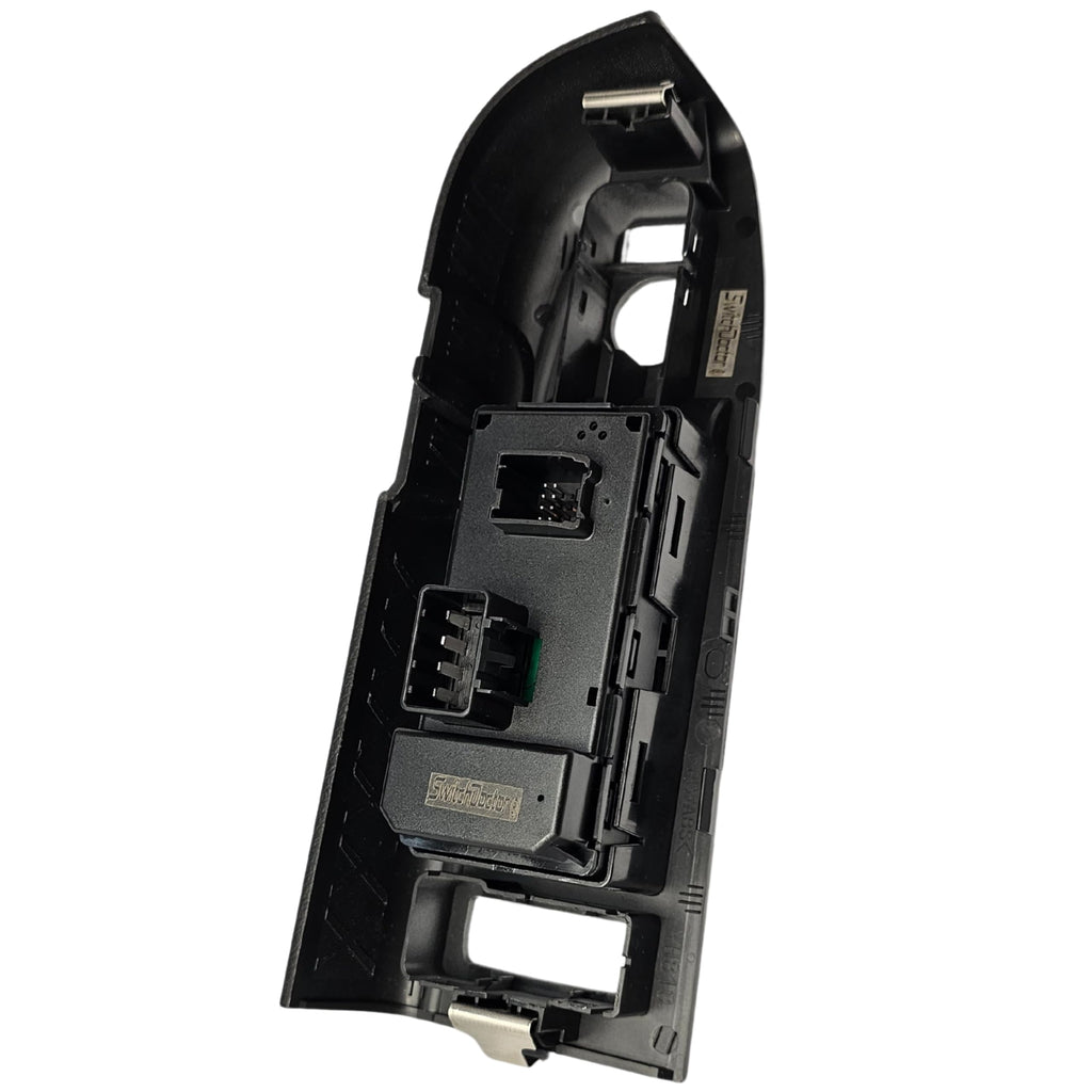 SWITCHDOCTOR Window Master Switch & Bezel 2 Piece Assembly for 2010-2013 Chevrolet Silverado & GMC Sierra (Crew Cab, Without Power Folding Mirrors)