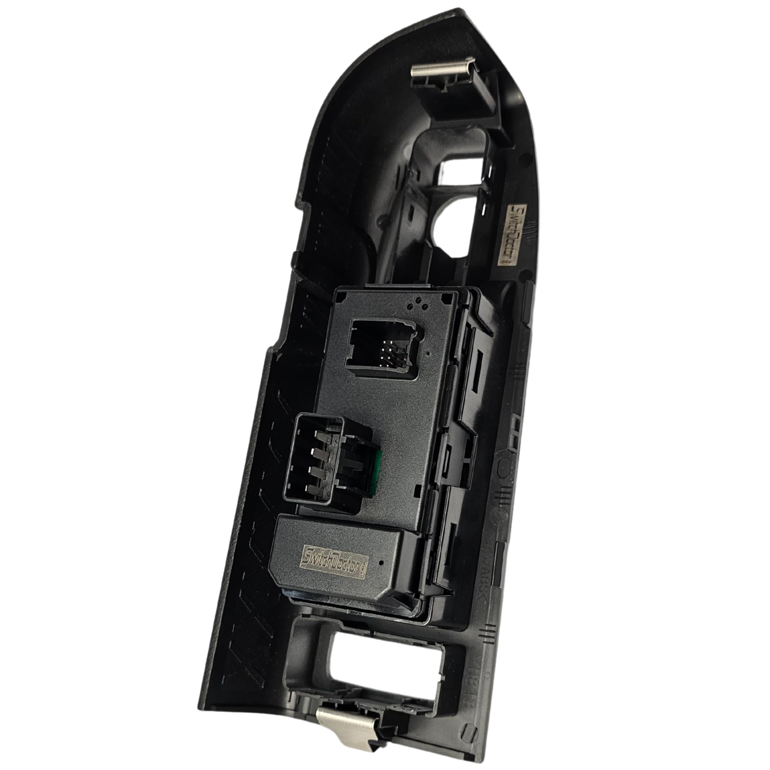 SWITCHDOCTOR Window Master Switch & Bezel 2 Piece Assembly for 2010-2013 Chevrolet Silverado & GMC Sierra (Crew Cab, Without Power Folding Mirrors)