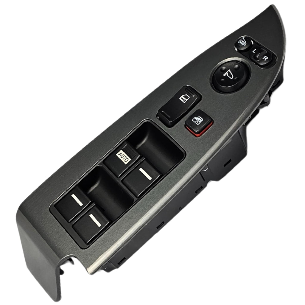 SWITCHDOCTOR Window Switch Set for 2005, 2006, 2007, 2008, 2009, 2010 Honda Odyssey (Full Assembly with Bezel & Mirror, Trim, Panel, Cover)