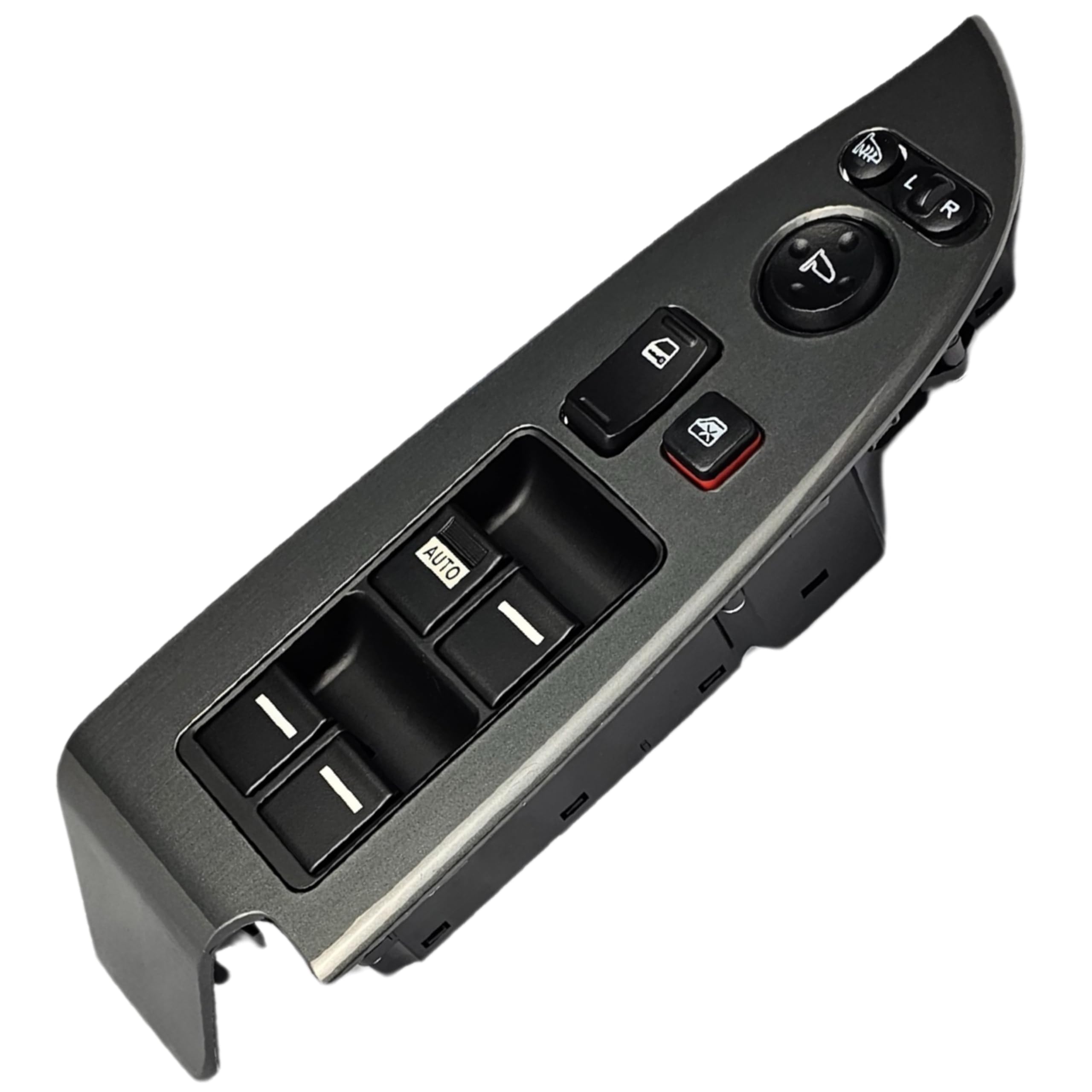 SWITCHDOCTOR Window Switch Set for 2005, 2006, 2007, 2008, 2009, 2010 Honda Odyssey (Full Assembly with Bezel & Mirror, Trim, Panel, Cover)