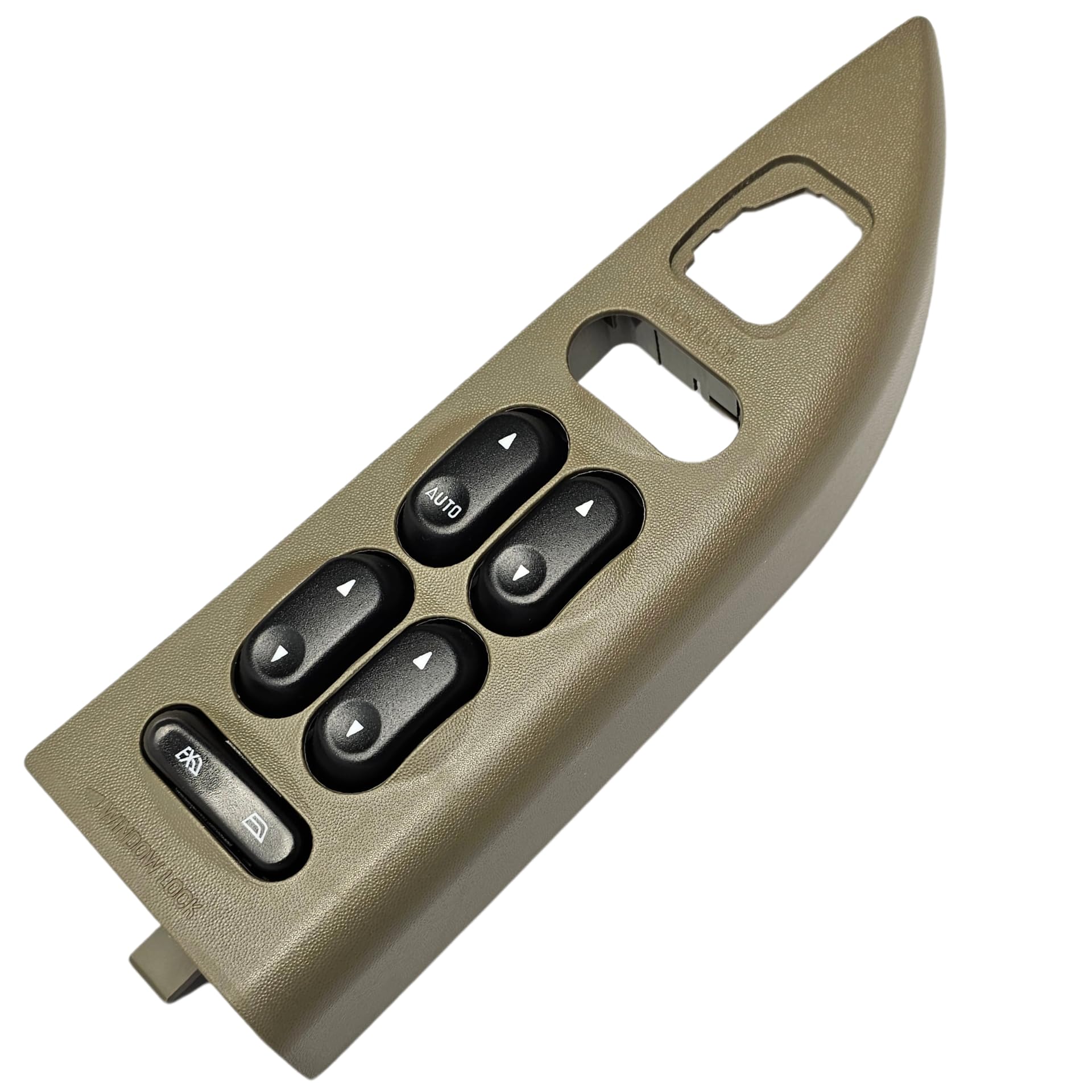 SWITCHDOCTOR Window Master Switch & Tan Bezel Assembly for 2002-2003 Ford F-150 (Super Cab, Supercrew, Double)