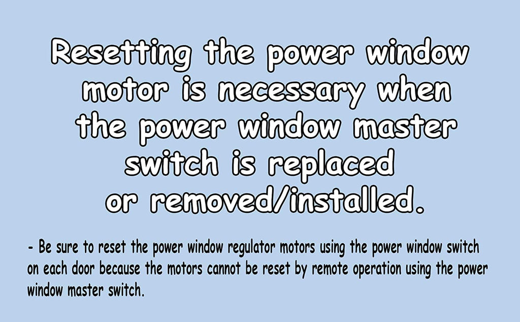 SWITCHDOCTOR Window Master Switch compatible with Lexus GS3002006-2011