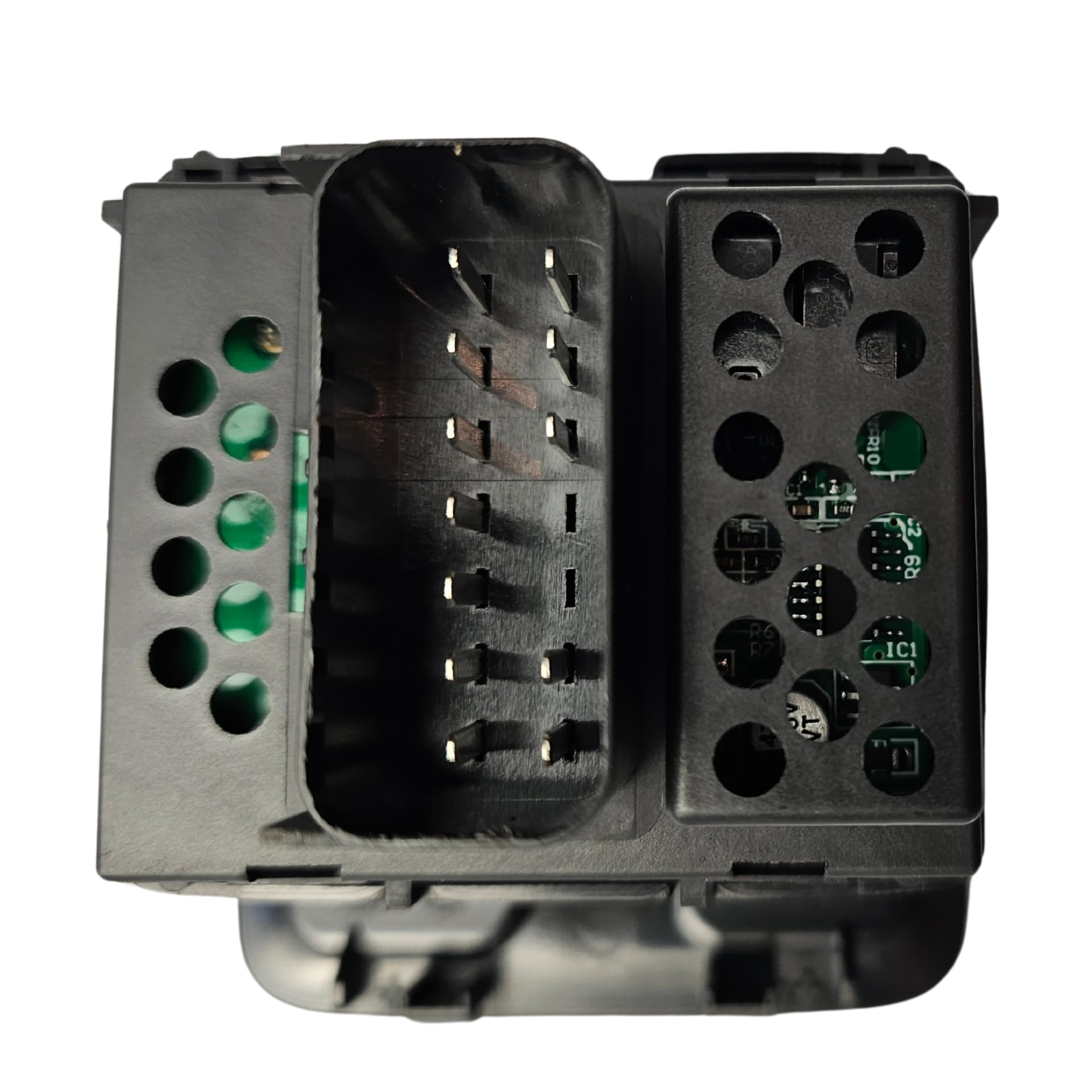 SWITCHDOCTOR Window Master Switch & Bezel Set for 2011-2017 Jeep Wrangler (2 Window, 68156218AC)