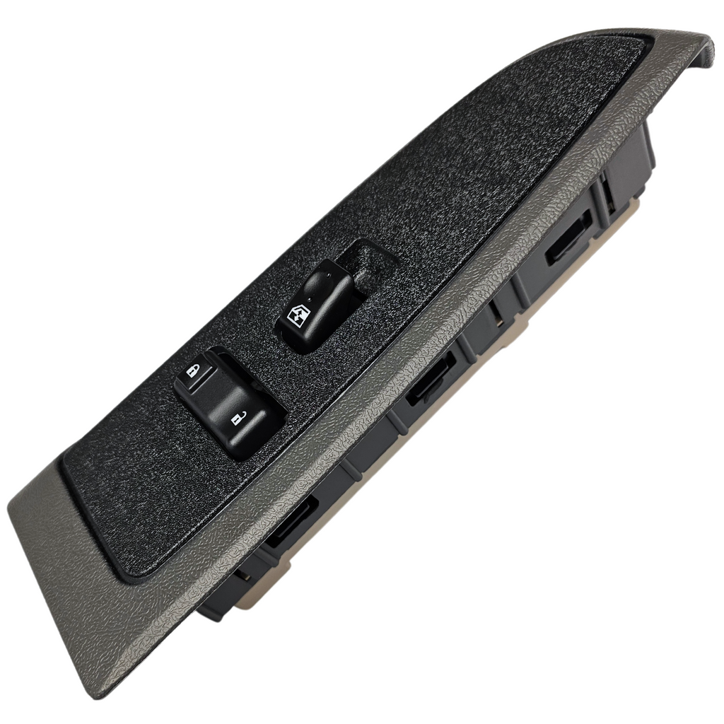 Front Passenger Window Switch & Dark Gray Bezel for 2003-2006 Silverado, Sierra, & Avalanche