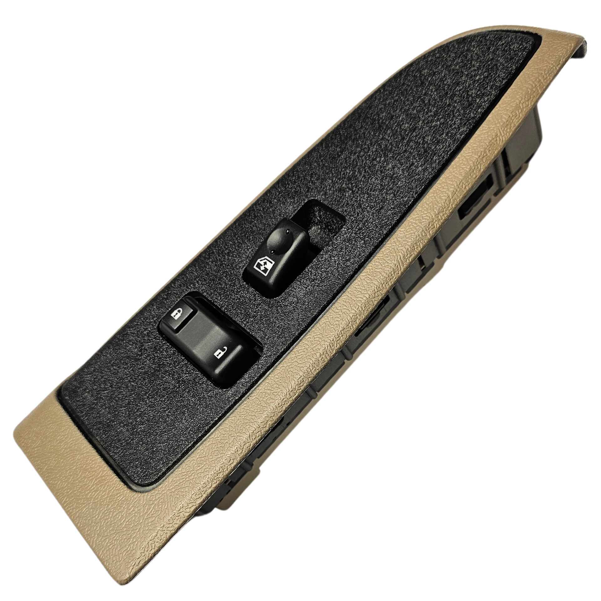 Front Passenger Window Switch & Tan Bezel for 2003-2006 Silverado, Sierra, & Avalanche