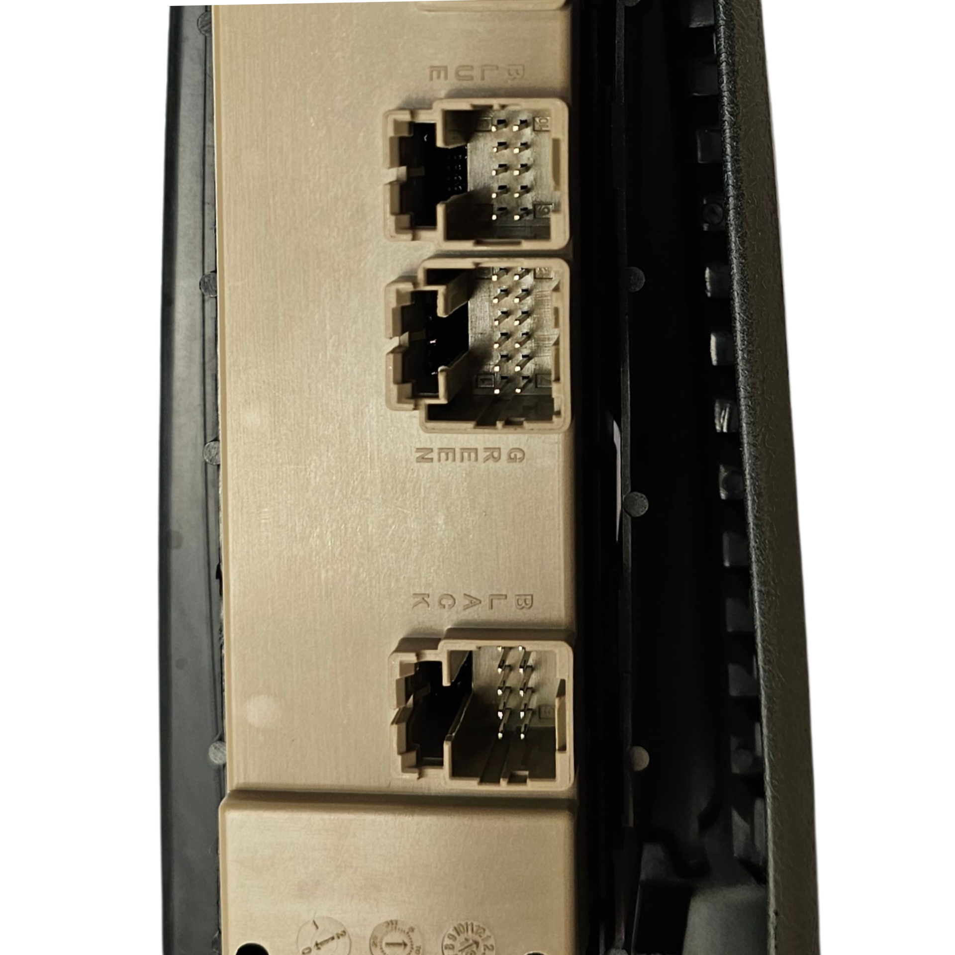 Front Passenger Window Switch & Tan Bezel for 2003-2006 Silverado, Sierra, & Avalanche