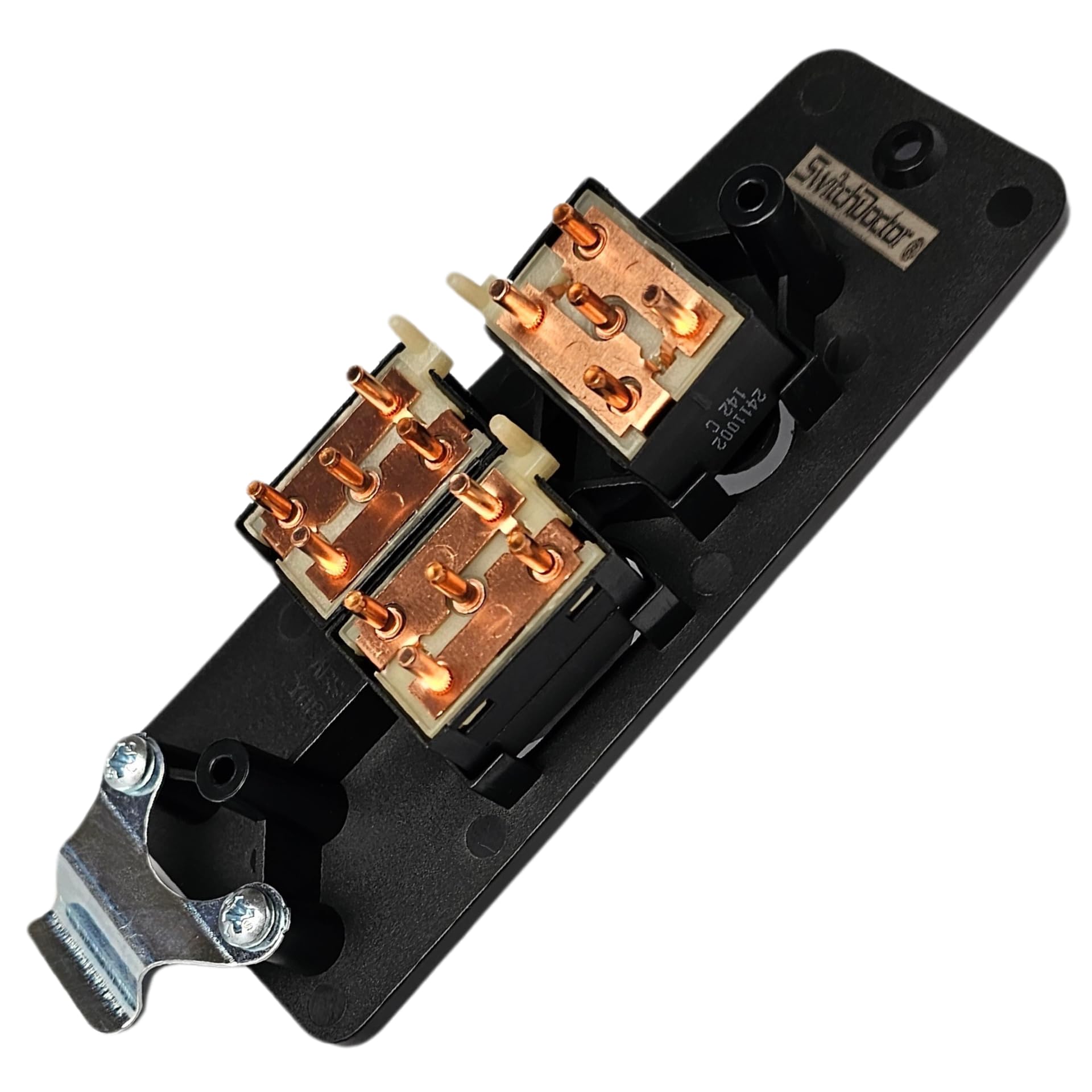 Window Master Switch, Bezel, & Lock Switch Set for 1987-1993 Ford Mustang Coupe