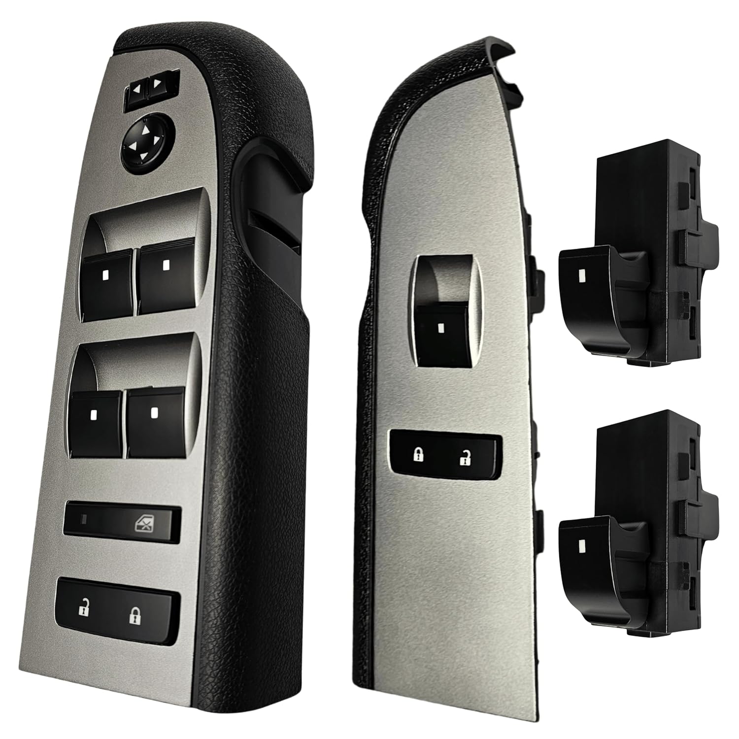Window Master Switch & Front Passenger Assembly for 2010-2013 Chevrolet Silverado and GMC Sierra