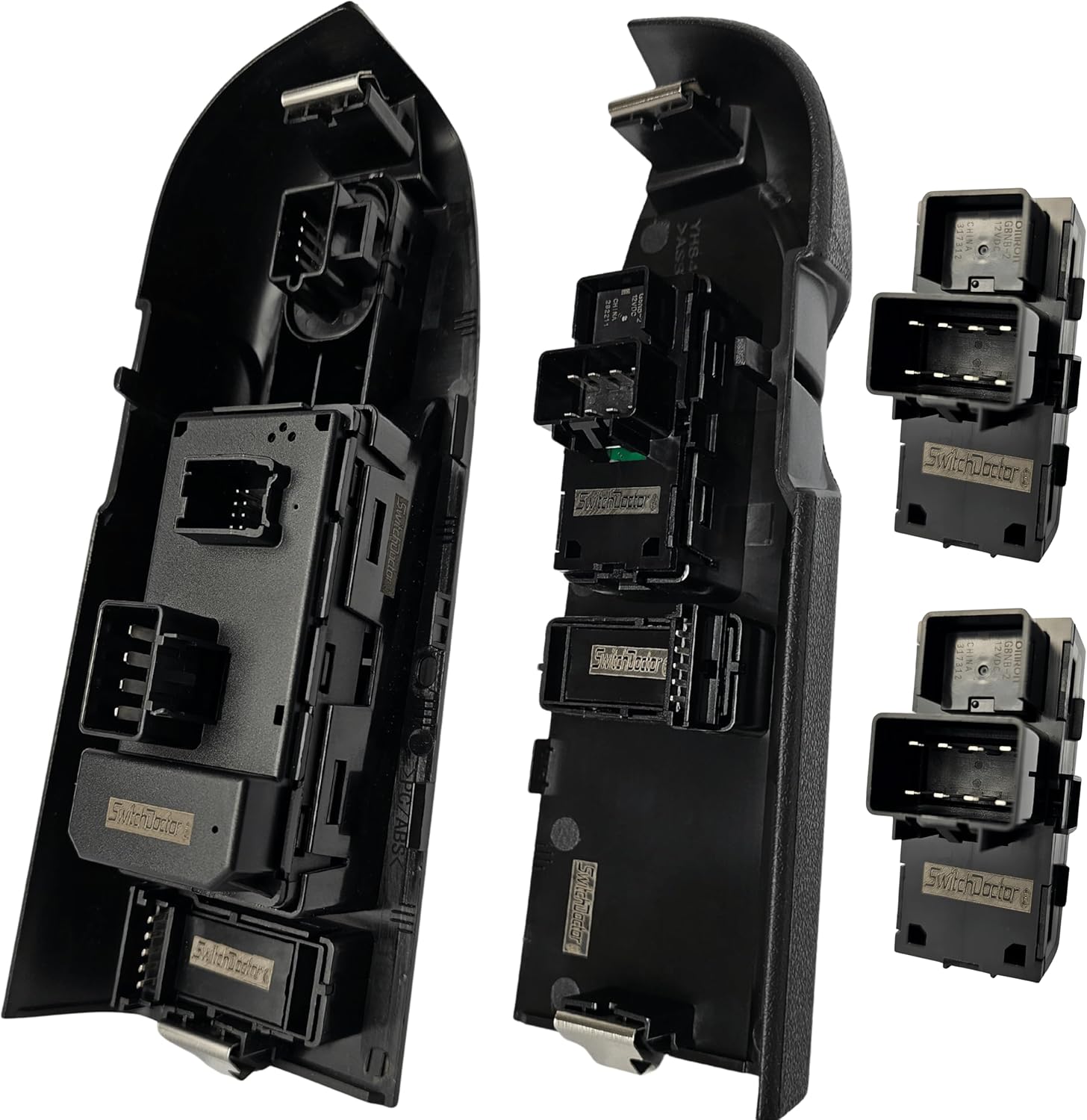 Window Master Switch & Front Passenger Assembly for 2010-2013 Chevrolet Silverado and GMC Sierra