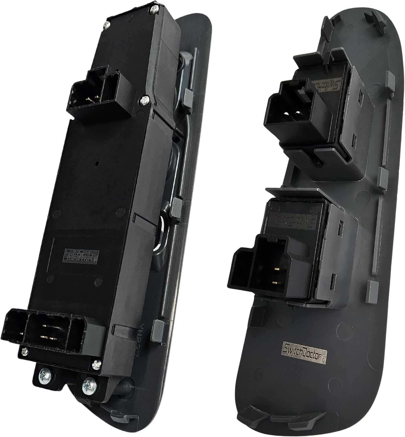 Window Master Switch & Front Passenger Gray Bezel Assembly for 2002-2009 Dodge Ram